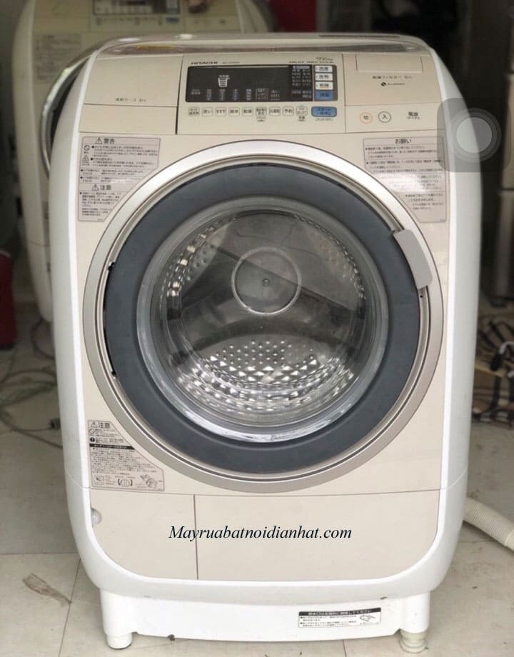 Máy giặt nội địa nhật Hitachi BD-V3500L chức năng Econavi, Inverter tại Hà Nội, Hải Phòng