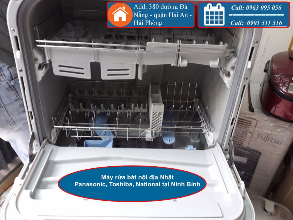 Chuyên Máy rửa bát nội địa Nhật Panasonic, Toshiba, National tại Ninh Bình