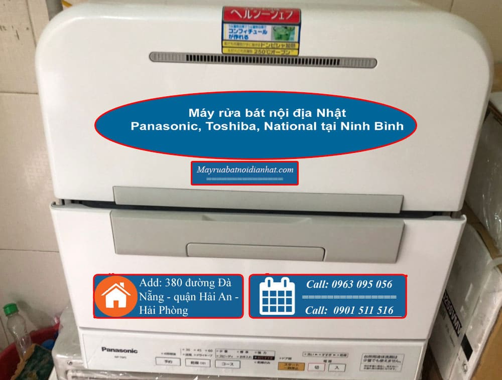 Chuyên Máy rửa bát nội địa Nhật Panasonic, Toshiba, National tại Ninh Bình